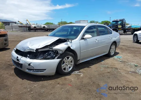 2013 Chevrolet Impala Lt из США, поврежденный, VIN 2G1WG5E32D1118155